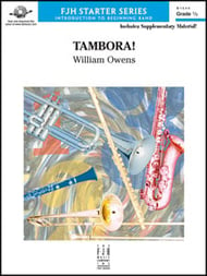 Tambora! Concert Band sheet music cover Thumbnail